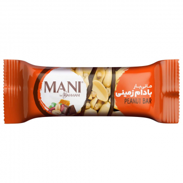 نات بار بادام زمینی مانی 30 گرمی